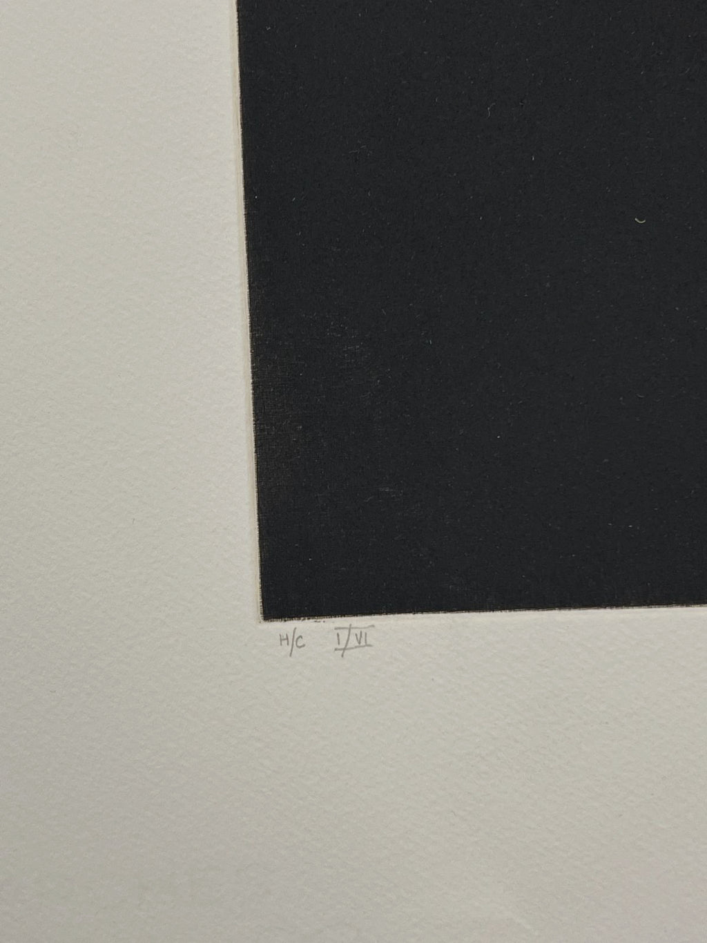 Jose Hernandez Muñoz "Sombra IV" H.C. 2004 Signed Limited Fine Wall Art 50x65 cm