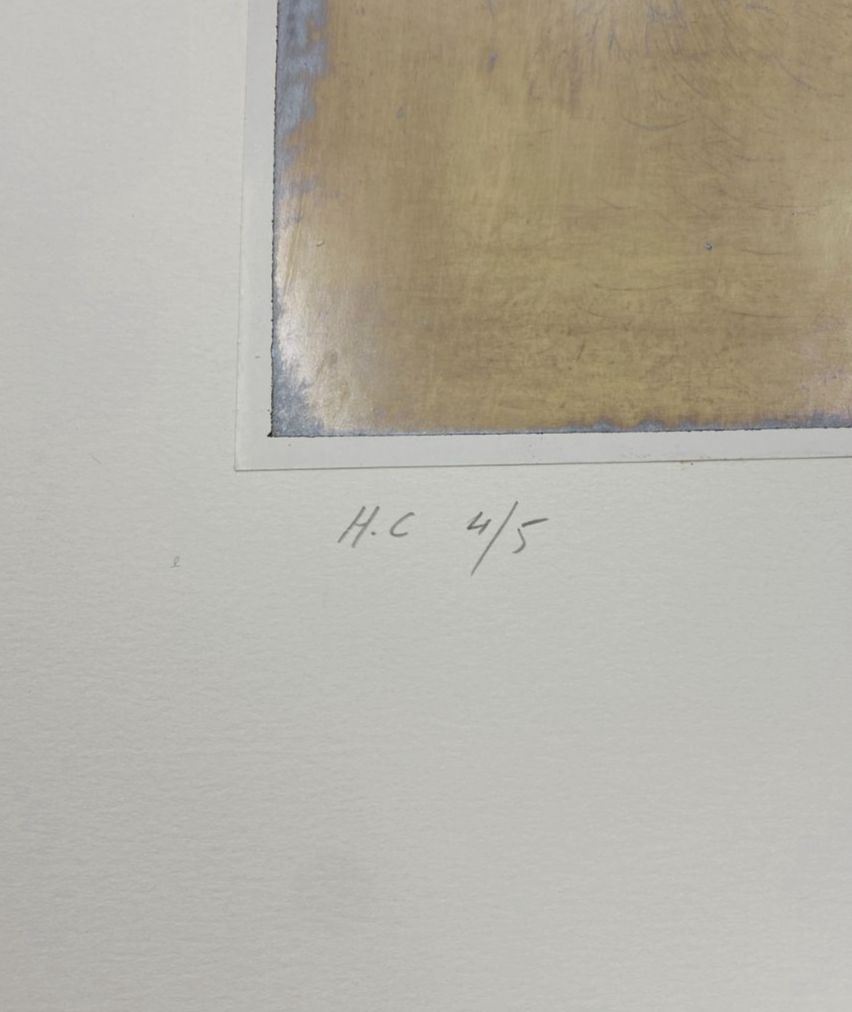 Santiago Serrano Rueda "Serie Instrumentos B II" H.C. Limited Signed Wall Art