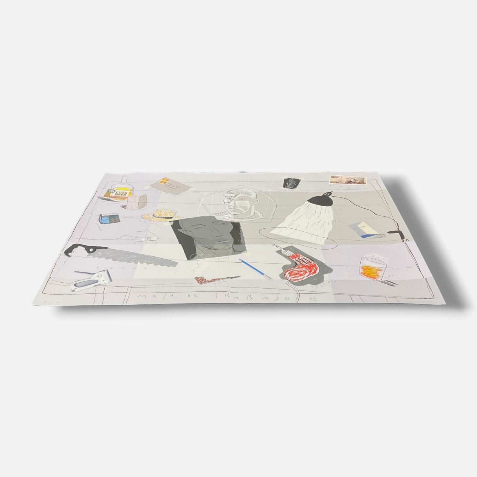Fernando Bellver Chango "Mesa II" 2006, Large Fine Art Print | 140 x 100 cm