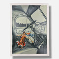 Pedro Álvarez Pacheco Castello "El Telegrama" P.T. Limited Signed Wall Art Print