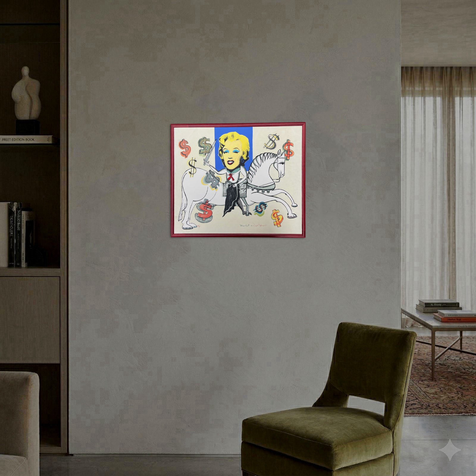 Ivonne Ferrer "S/T" Limited Signed Fine Wall Art Print
