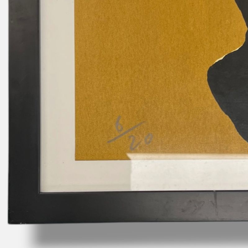 Eduardo Arroyo "La Ciudad. de Los Sentidos I" Limited Signed Wall Art, 160x46 cm