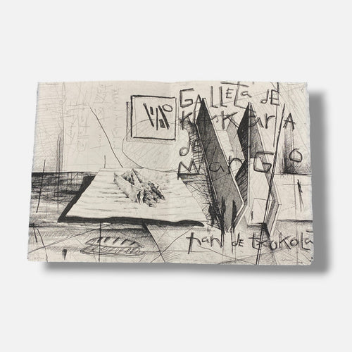 Andrés Nagel "4 Medios Platos y 2 Medios Postres" 6-Piece Fine Art Print Set