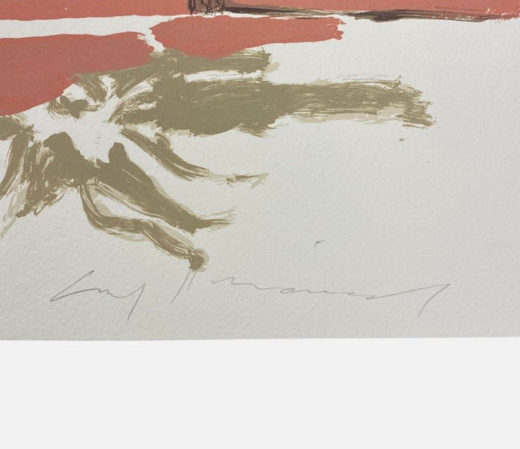 Luis Hernández Cruz "Sin Titulo I" 'H.C.' Limited Signed Wall Art Print | 72x102