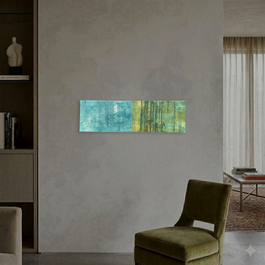 Elena Jiménez Moreno "Madrid Serie: De Madrid Al Cielo" Wall Art | 25 x 84 cm