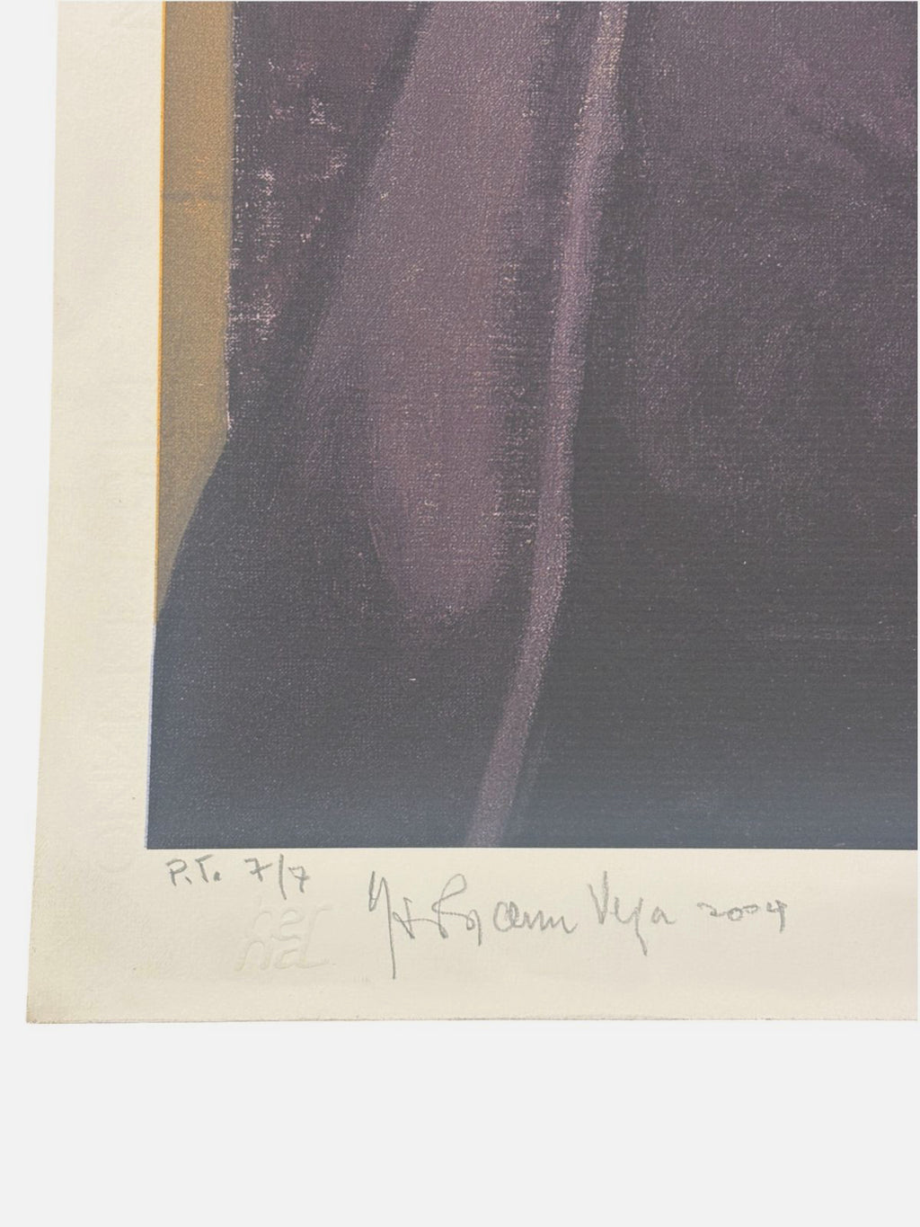 Herman Braun-Vega "N.Y. Spanglish (Rembrandt+Velasquez)" P.T. Limited Signed Art