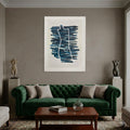 Agustín Ibarrola "Figura" 2001 Limited Signed Wall Art | 72 x 100 cm