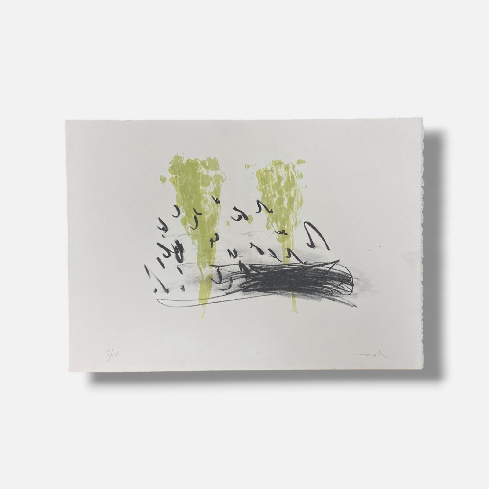 David Israel Pérez Aznar "Cierzo IV" 1999, Fine Wall Art Print | 53 x 37 cm