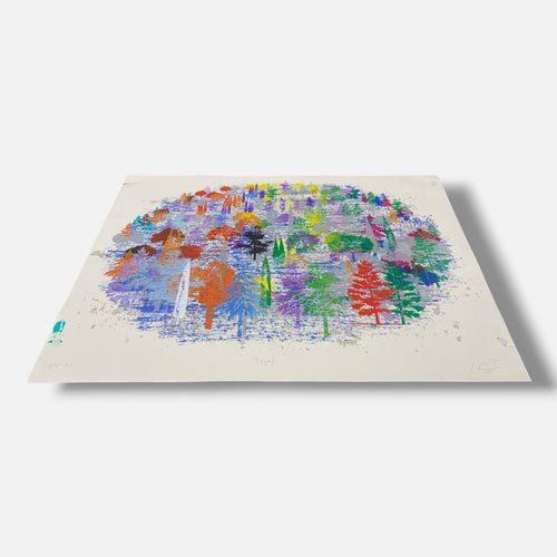Alfonso Albacete "Bosquejo" 2006 Signed Large Fine Art Print | 140 x 100 cm