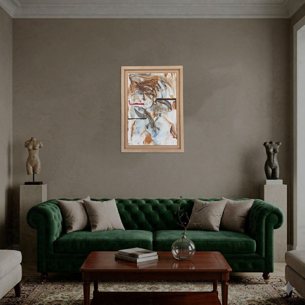Giorgio Cattani ''Eremita'' 2002, Limited Signed Framed Fine Wall Art Print