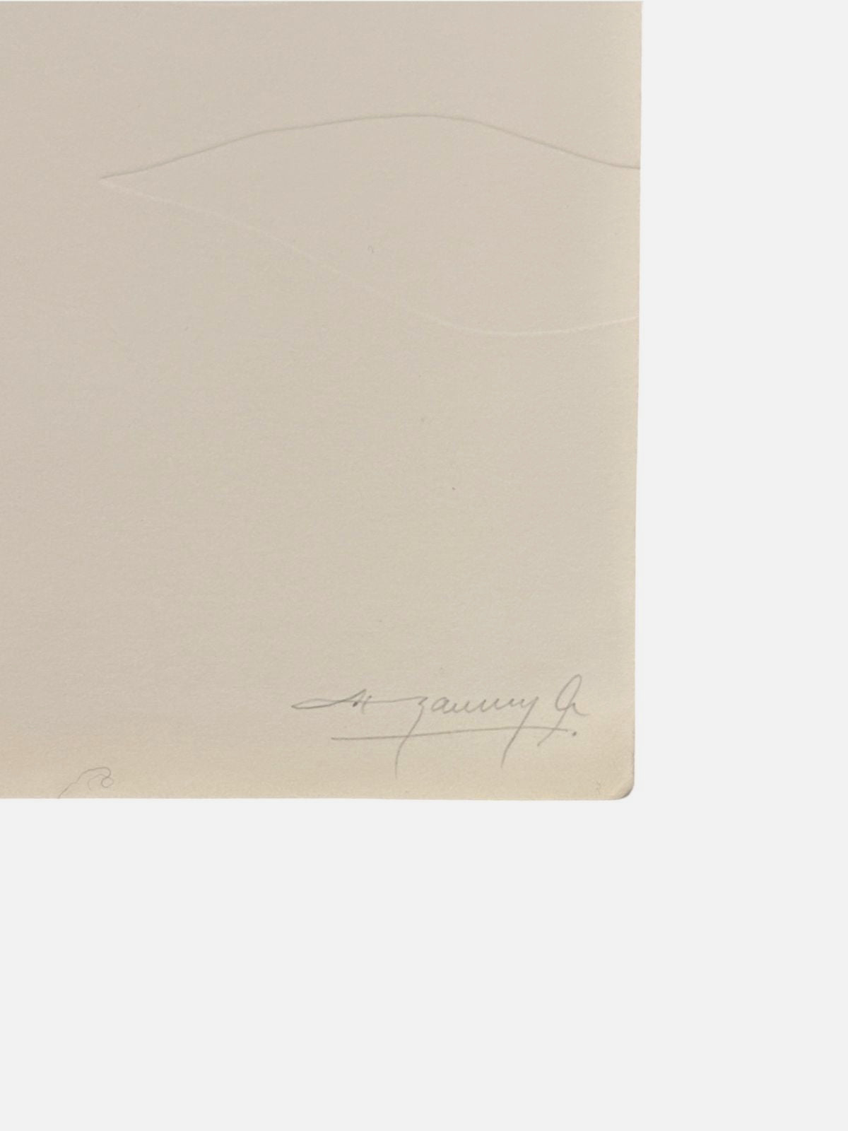 Henry Ramírez Ayala "Tres cangrejos" 1999 Limited Signed Fine Wall Art 35Lx50Wcm