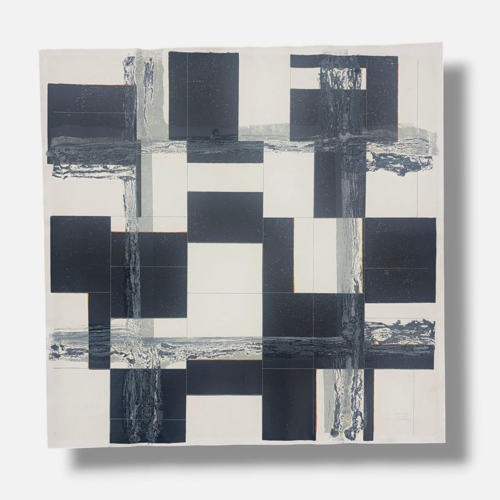 Daniel Lupión Romero "S/T II" /75 1999 Limited Signed Fine Wall Art 71L x 71W cm