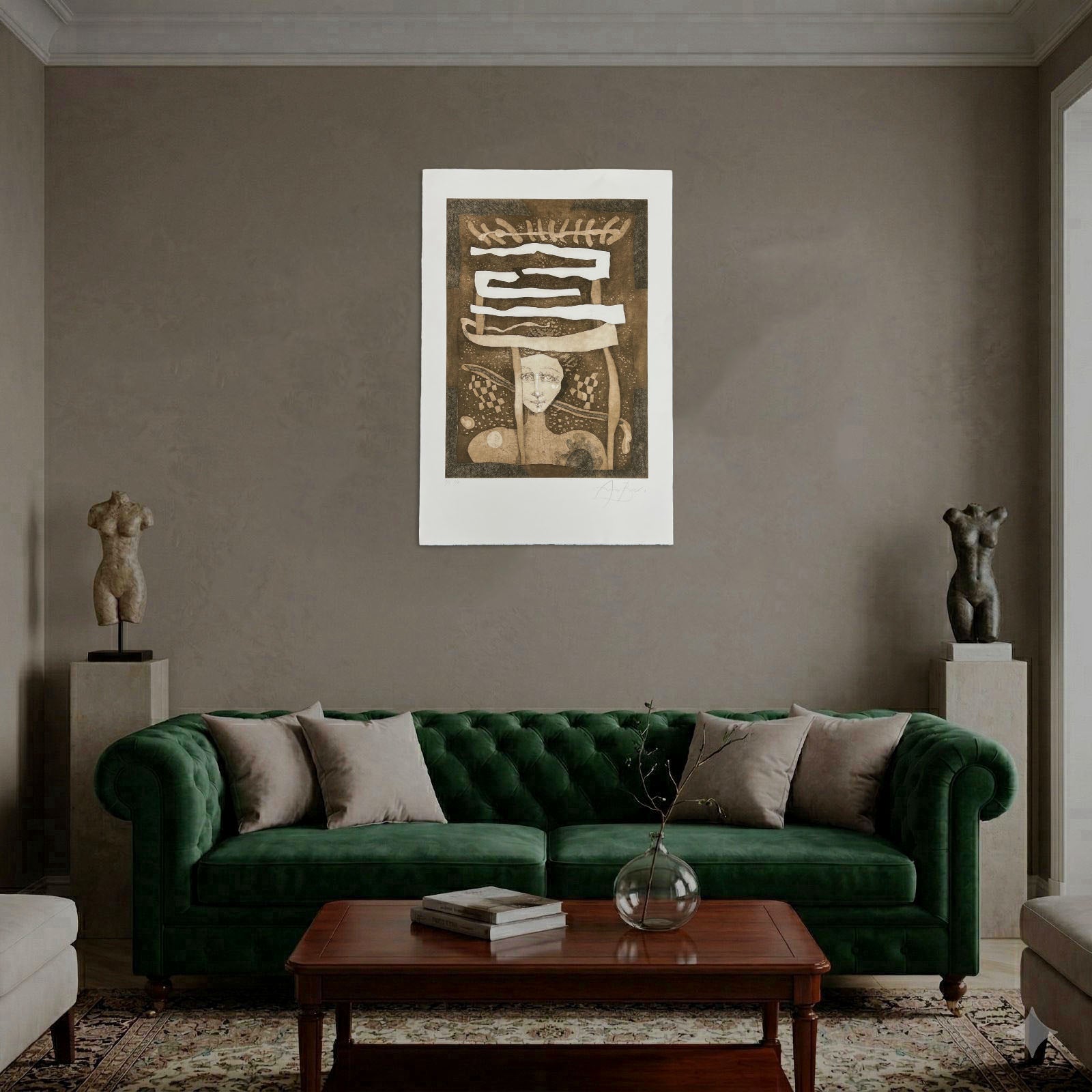 Eduardo Arranz-Bravo "Armomia" H.C. Limited Signed Fine Art Print | 100 x 70 cm