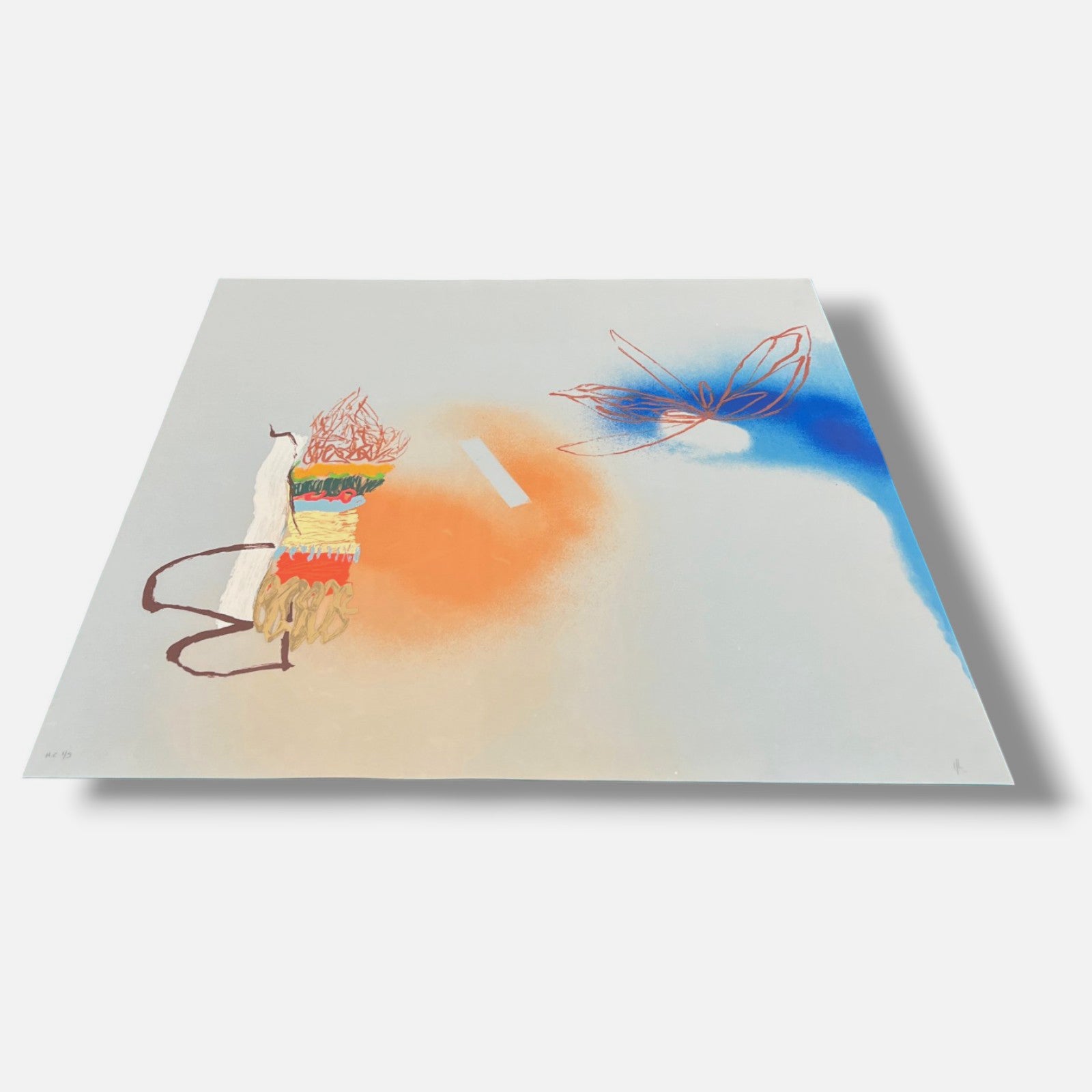 Isabel Martínez Rubio "Saliendo Del Temblor" H.C. Limited Signed Wall Art