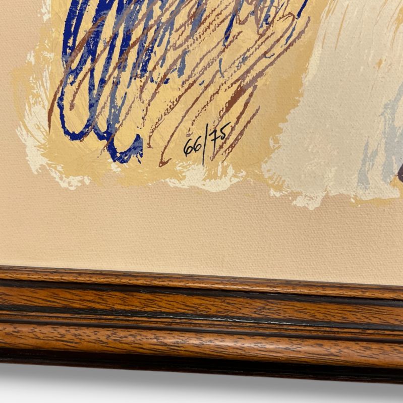 Josep Guinova "Paisaje y ritmo" 1997, Limited Signed Fine Wall Art Print