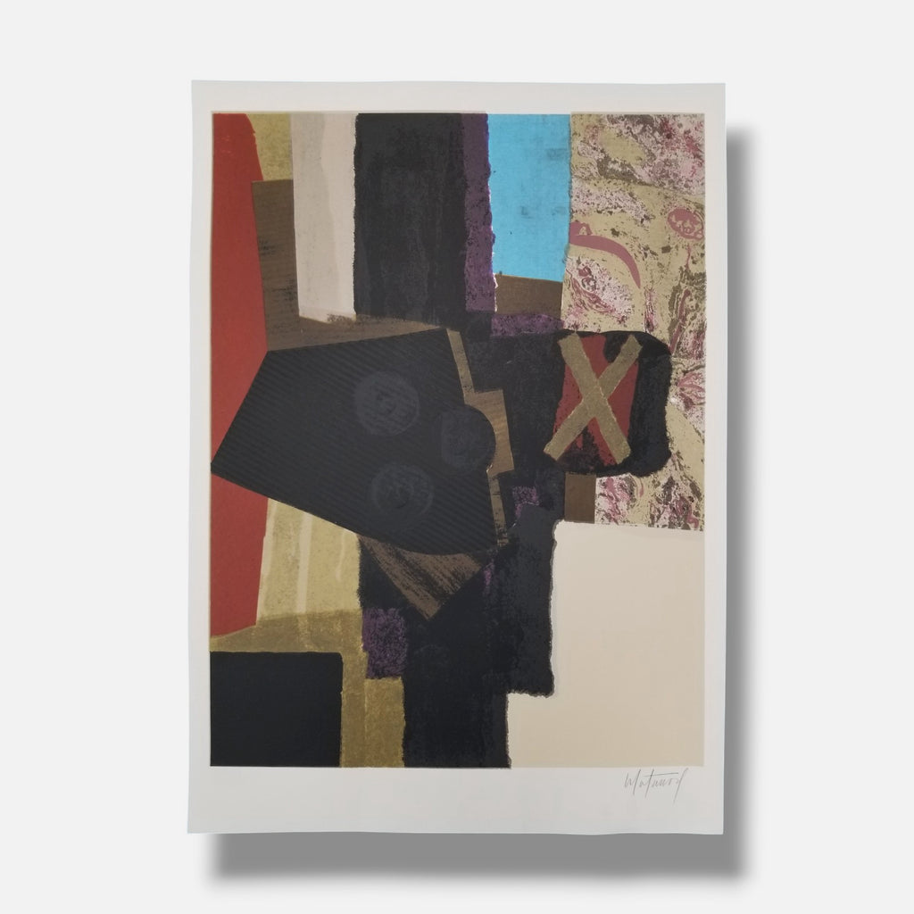 Osvaldo Matamoros "S/T I" 2004 Limited Signed Fine Wall Art Print
