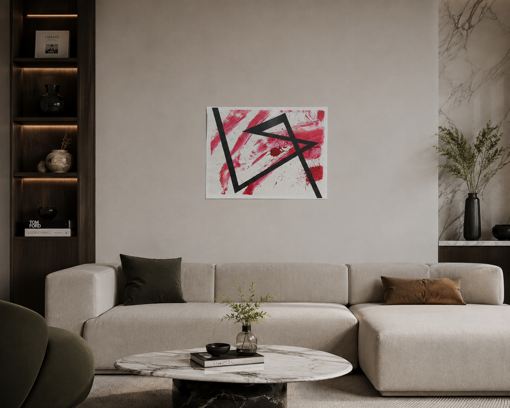 Luis Feito López "Valle de Lozoya III" 2003 /75 Limited Signed Fine Wall Art