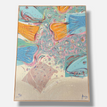 Pepe Herrera "Profunda Lejania" 1997, Limited Signed Fine Wall Art | 74 x 55 cm