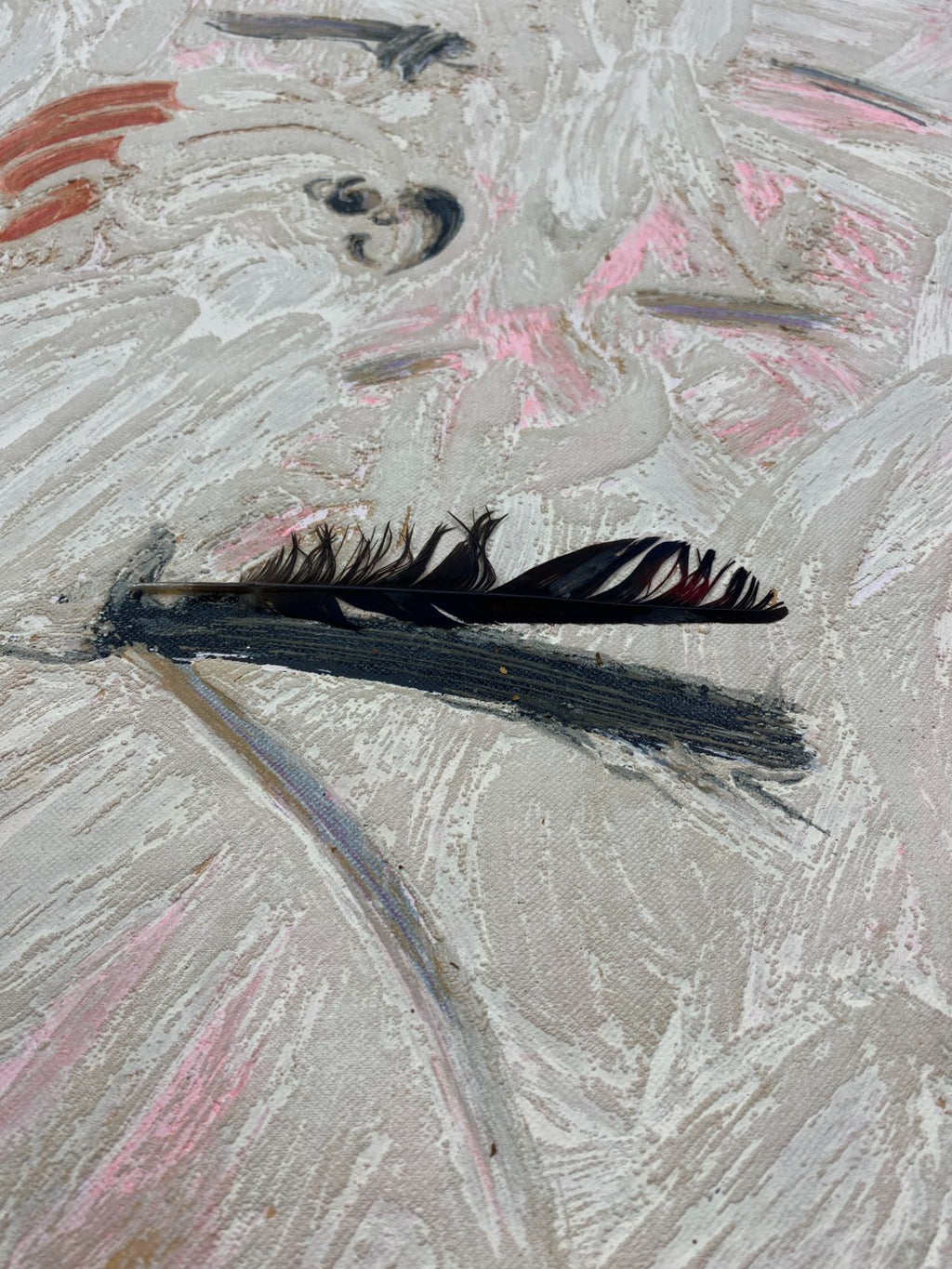 Hunt Slonem "Cockatoos" 2001 Limited Signed Fine Wall Art | 109 x 87 cm