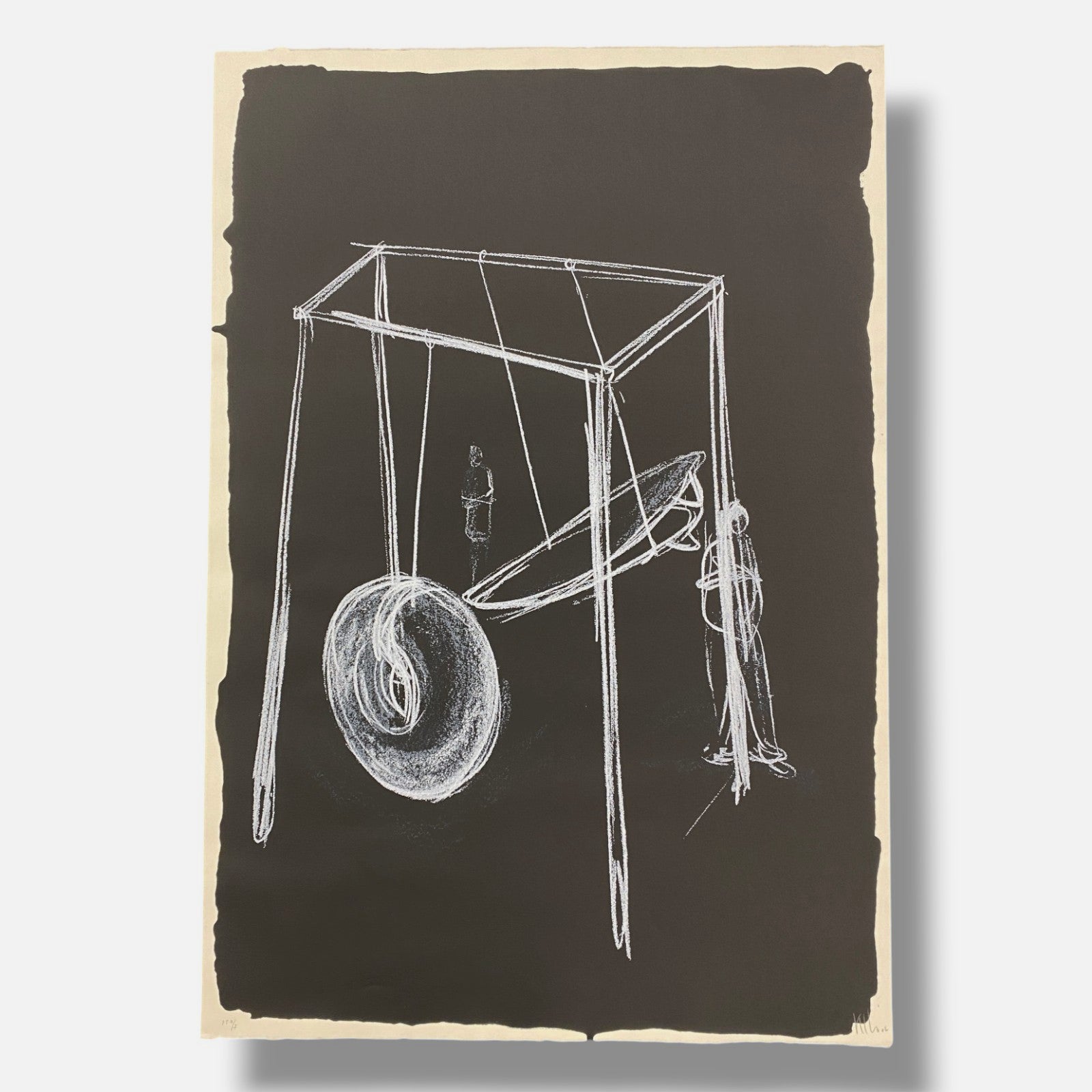 KCHO Serie Ideas En Conficto V 2005 P.T. Signed Fine Wall Art Print 112 x 76 cm