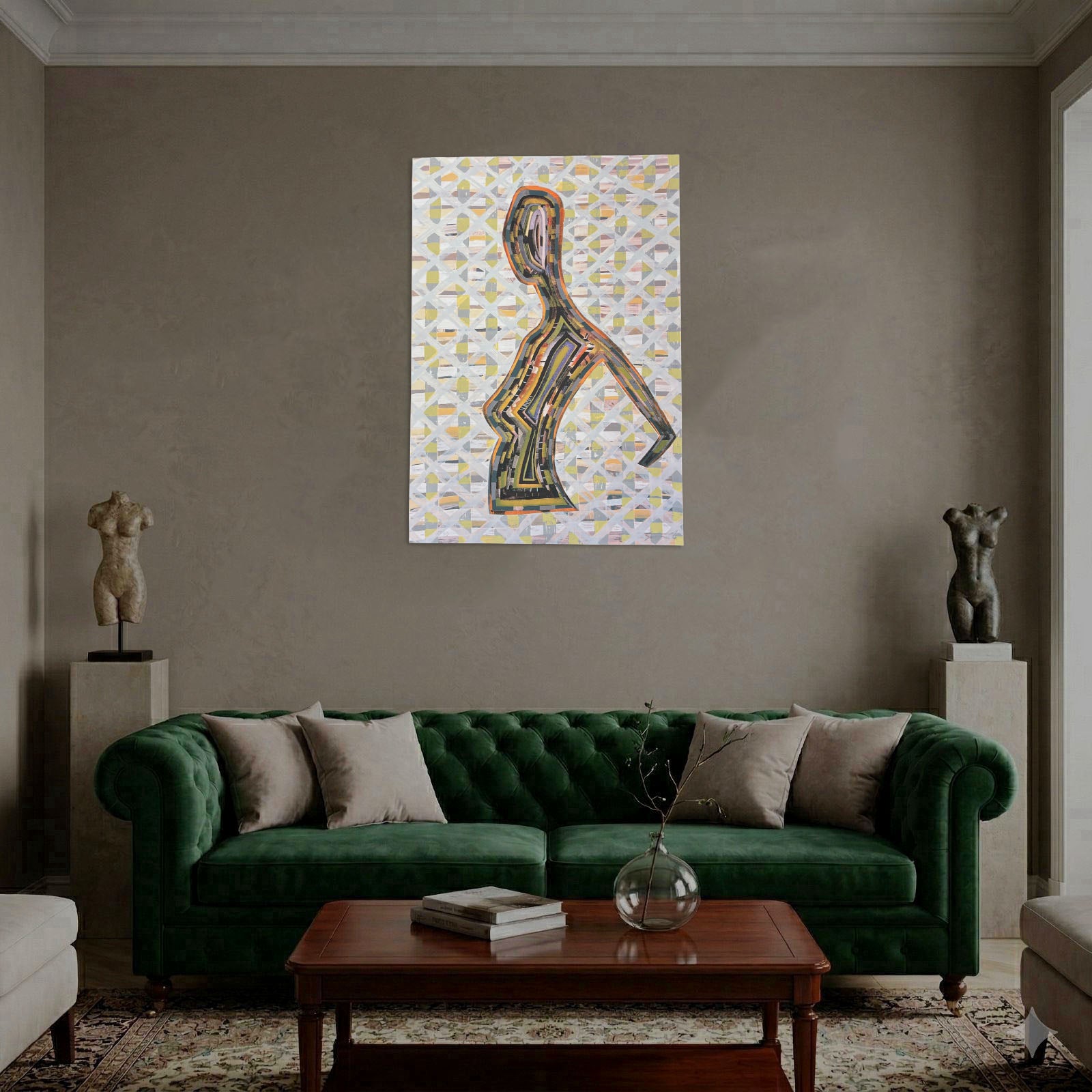 Juan Gomila "Torso" P.T. 2004 Limited Signed Fine Wall Art Print, 100L x 70W cm