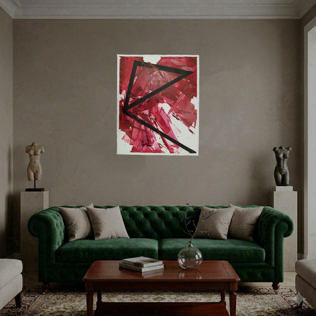 Luis Feito López "Oteruelo" 2002 P.T. Limited Signed Fine Wall Art