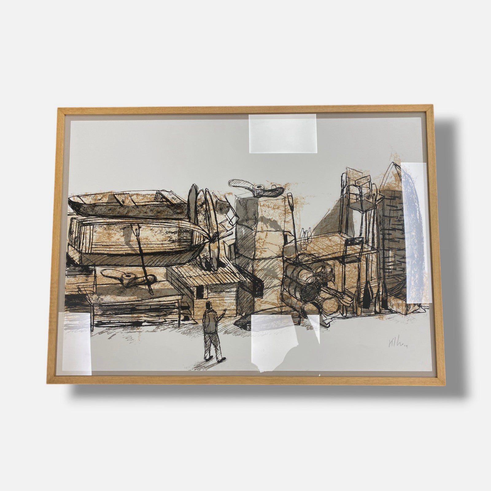 KCHO "Restauración De Mi Pensamiento" 2004, Fine Wall Art Print | 100 x 70 cm