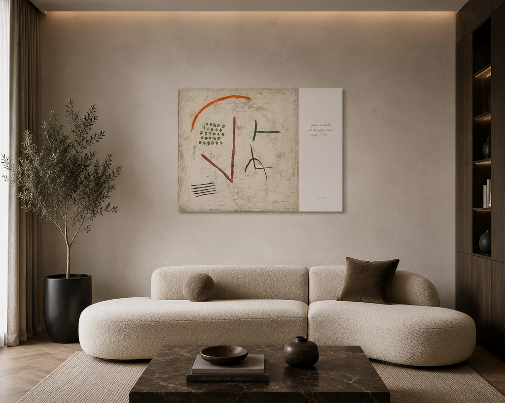 Albert Ràfols-Casamada "Vinya" H.C. 2004 Limited Signed Wall Art Print 50x65 cm