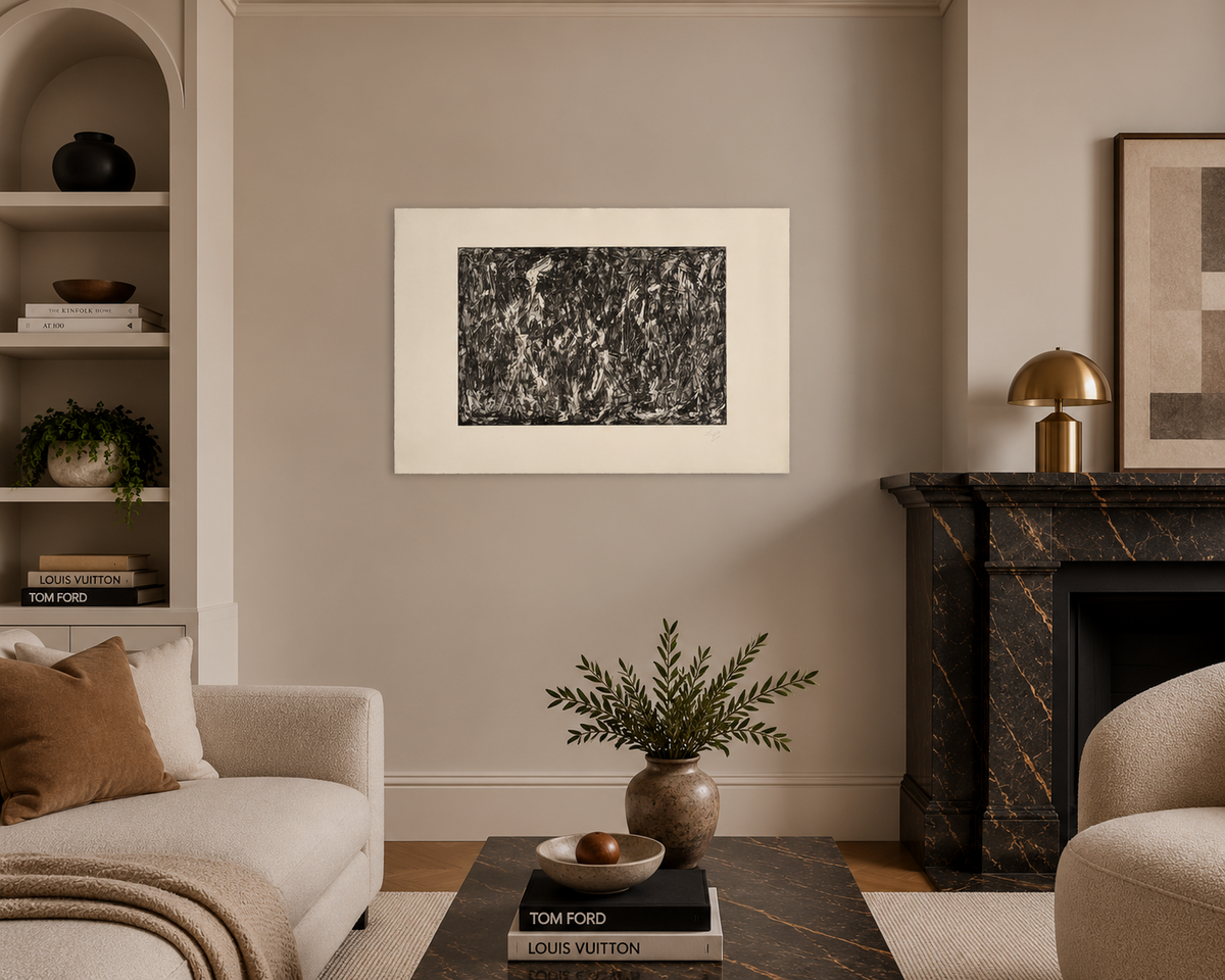 Diego Romero "Sin Titulo VII" /12 Limited Signed Unframed Fine Wall Art 50Lx70W