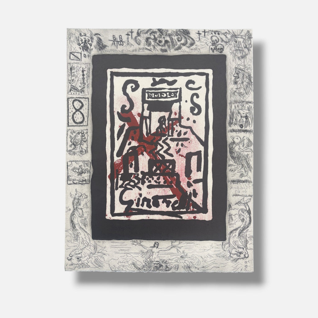 Alberto Gironella "Méjico Mágico III" P.A. Limited Signed Fine Wall Art, 64Lx49W