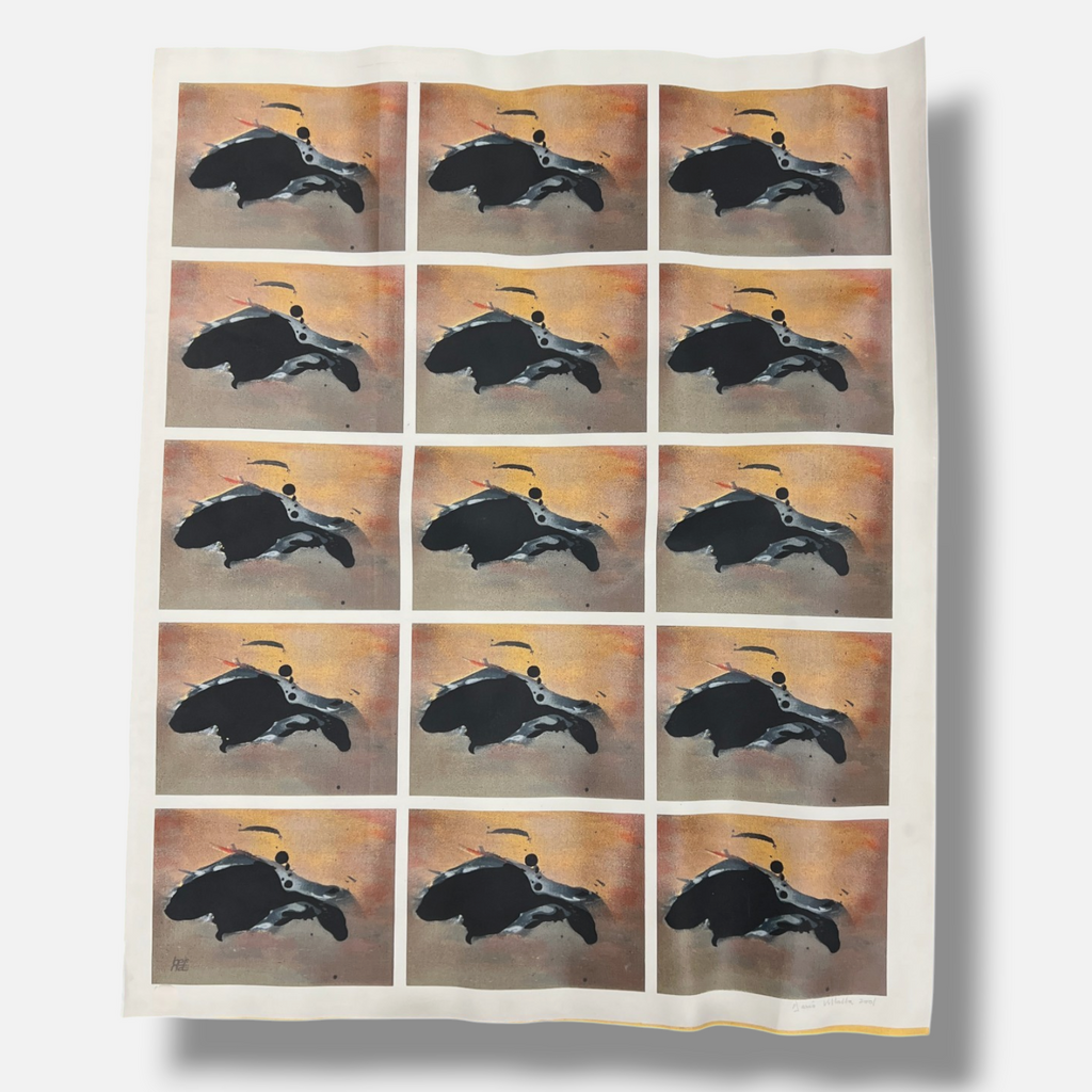 Darío Villalba "Sin Titulo" 2001 Limited Signed Fine Wall Art | 106 x 76 cm
