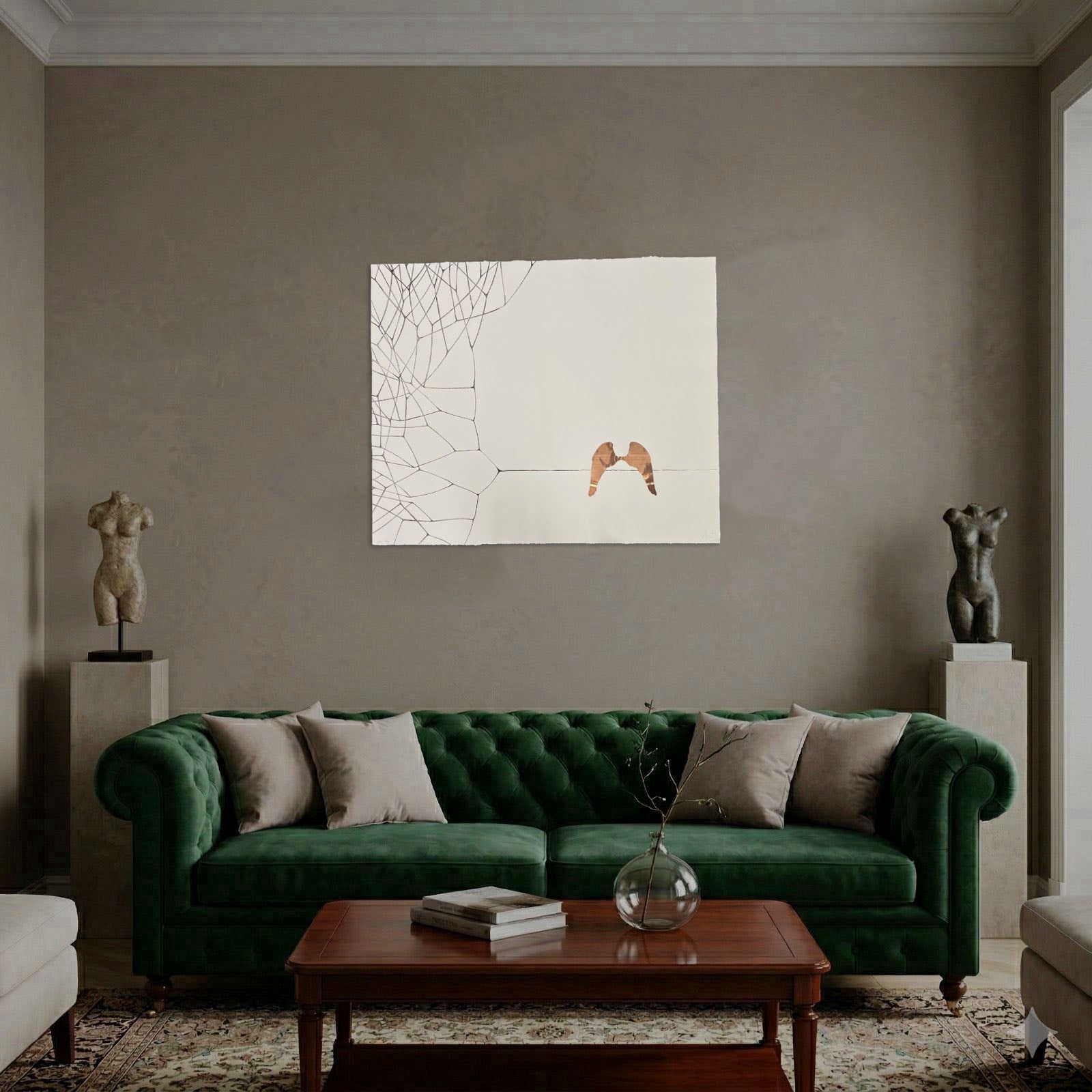 Ana Soler Baena "Alas o Tacones para el Camino II" Limited Signed Wall Art