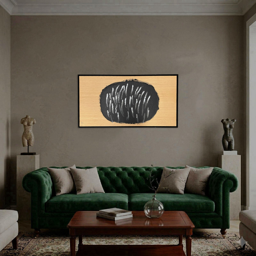 David Israel Pérez Aznar "Los Boses y el Placer" Framed Limited Fine Wall Art