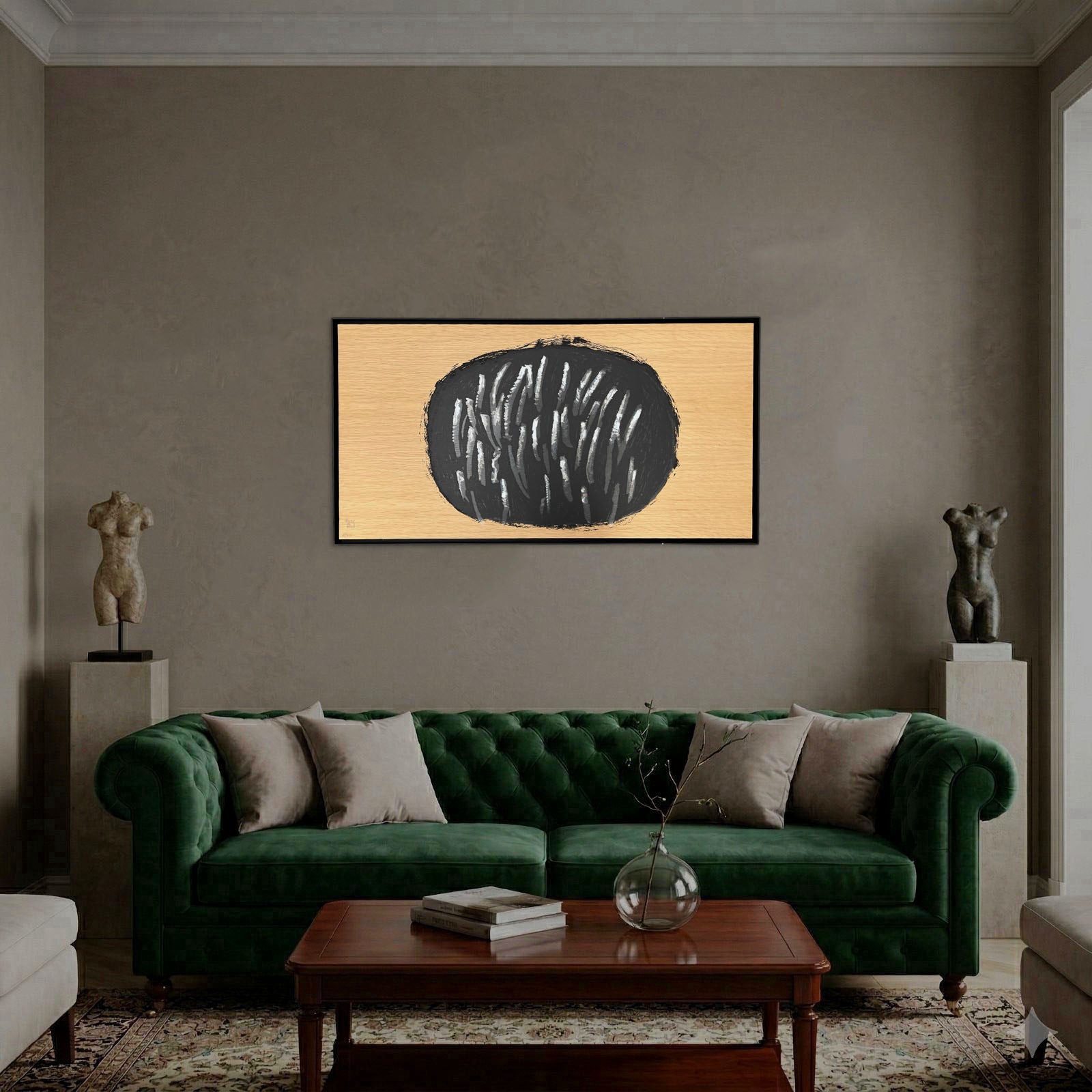 David Israel Pérez Aznar "Los Boses y el Placer" Framed Limited Fine Wall Art