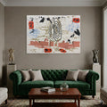 Luis Hernández Cruz "Sin Titulo I" 'H.C.' Limited Signed Wall Art Print | 72x102
