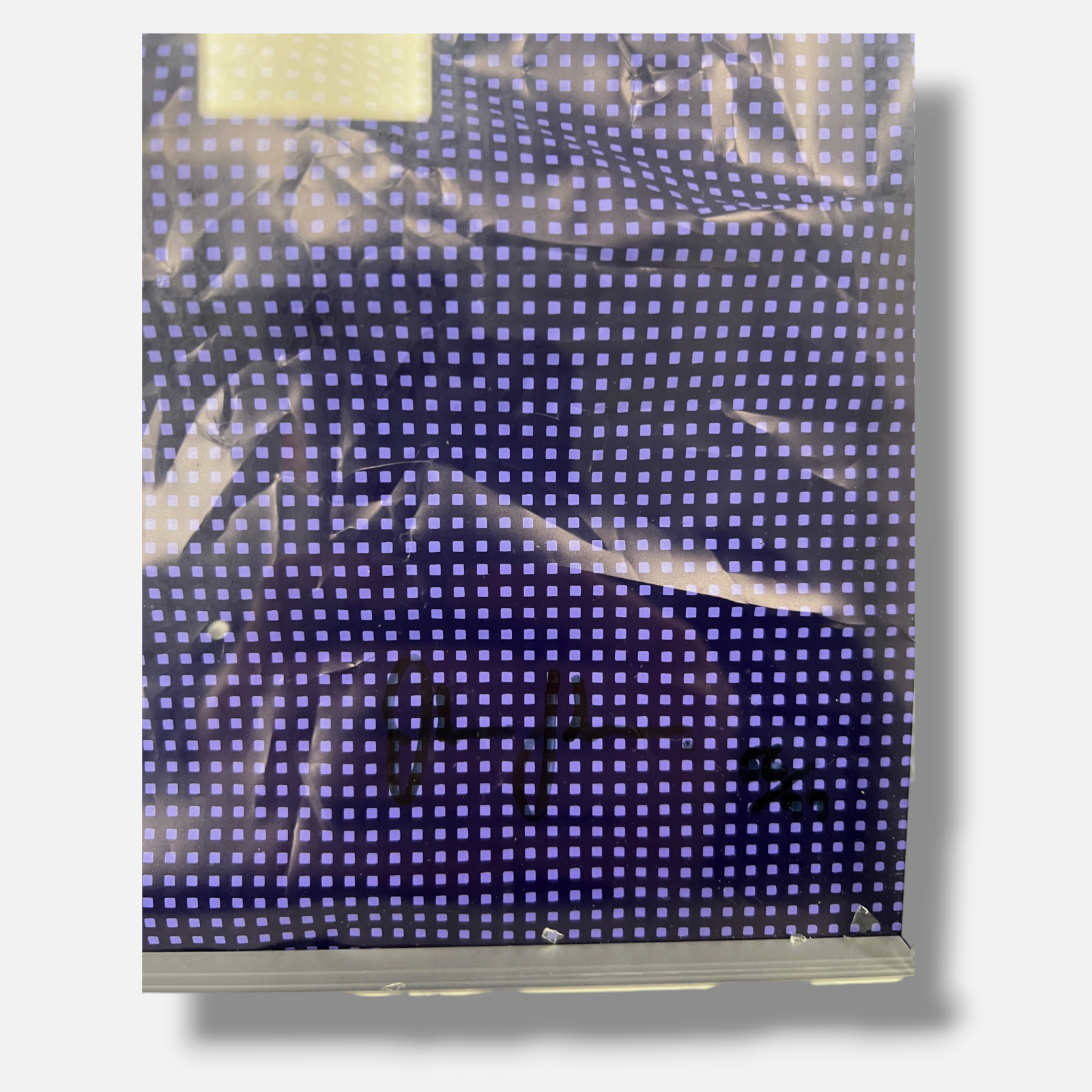 Oliver Johnson "MultiDimensional Object Purple" 2004 Signed Fine Wall Art