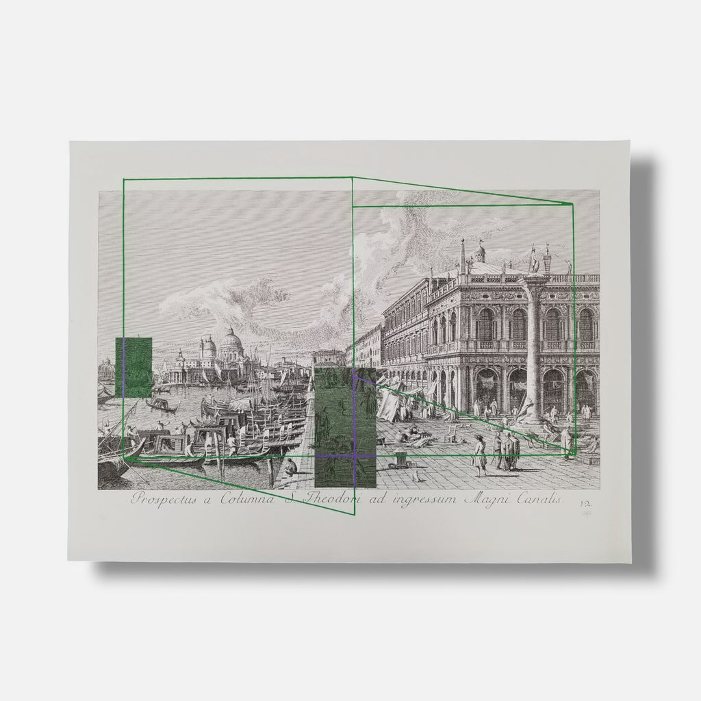 José Antonio Pérez de Vargas y Saldaña "Arquitecturas Ilusorias IV" Wall Art