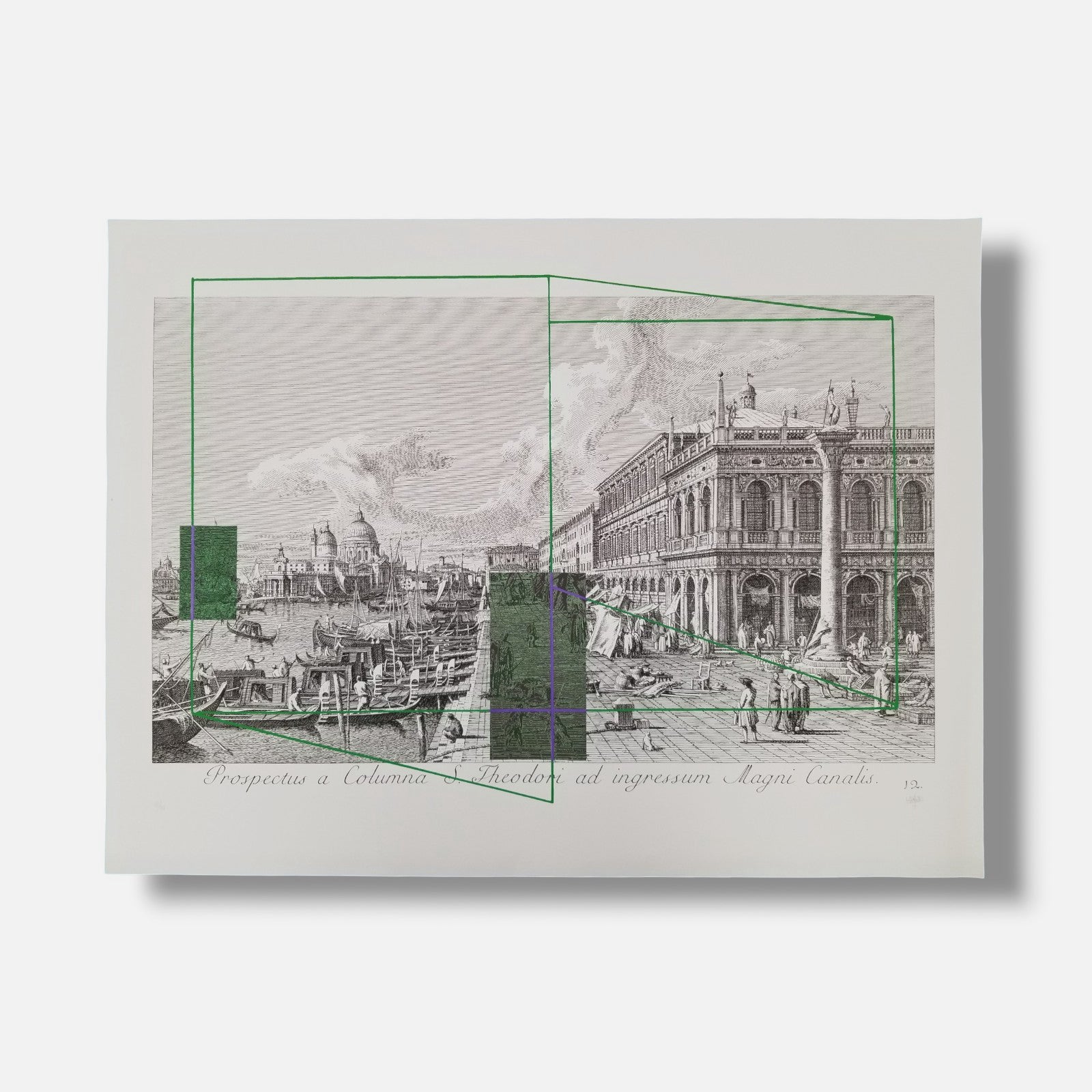 José Antonio Pérez de Vargas y Saldaña "Arquitecturas Ilusorias IV" Wall Art