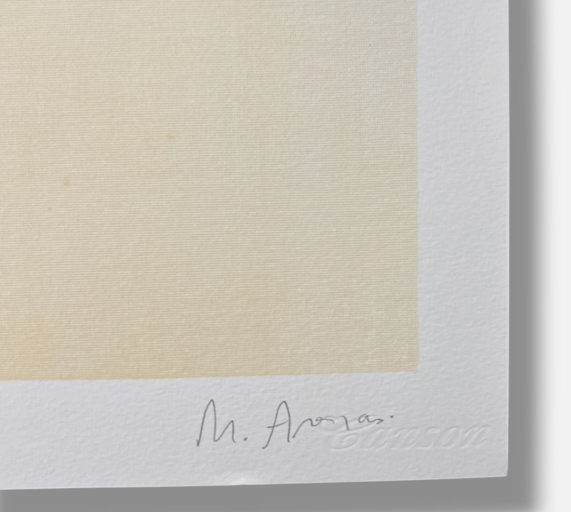 Man Arenas "100% algodon" P.E. 2004 Limited Signed Fine Wall Art Print