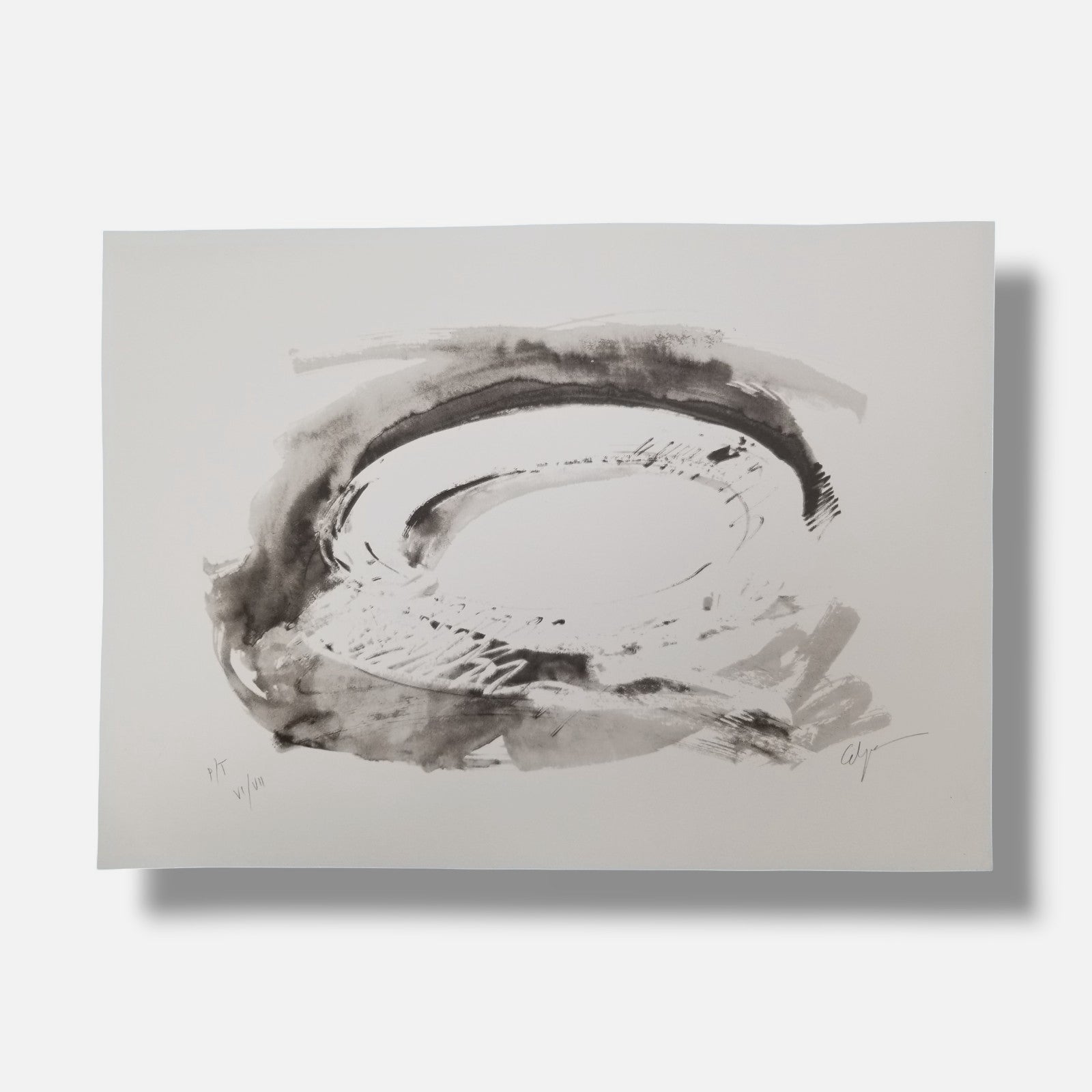 Guillermo Díez Celaya "Estudio Para Una Cena De Pascua II" P.T. Signed Wall Art