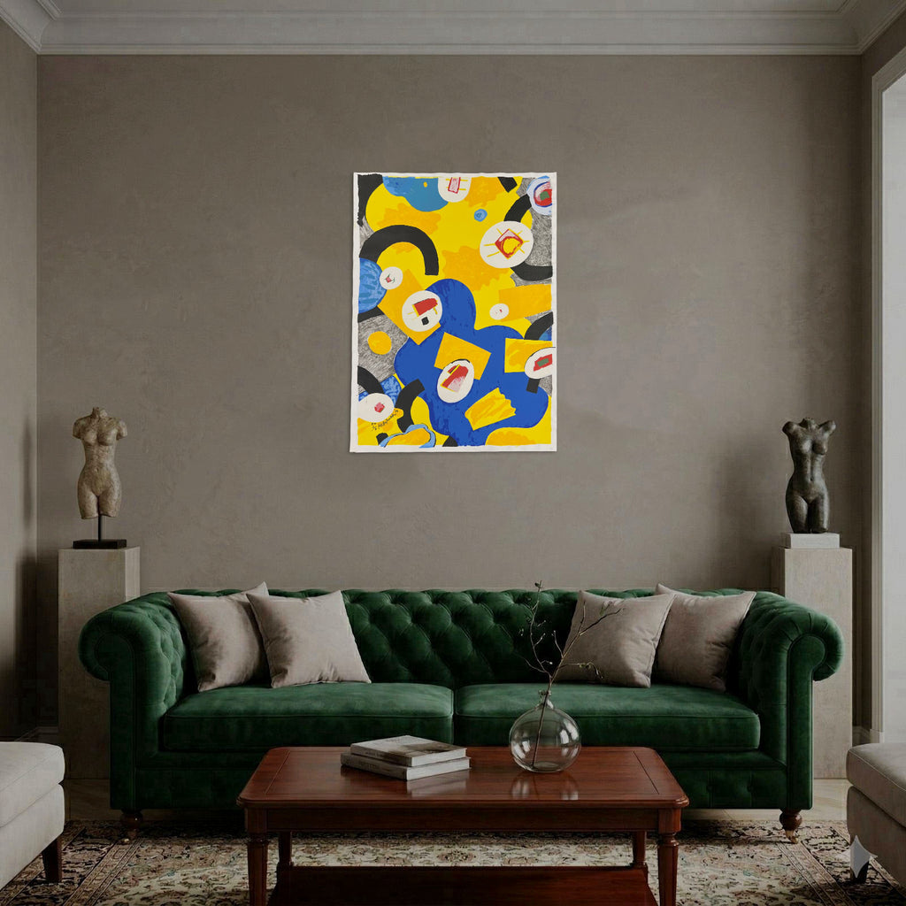 Keiko Mataki "Agua Luna II" P.T. 2004 Limited Signed Wall Art Print 100 x 73 cm