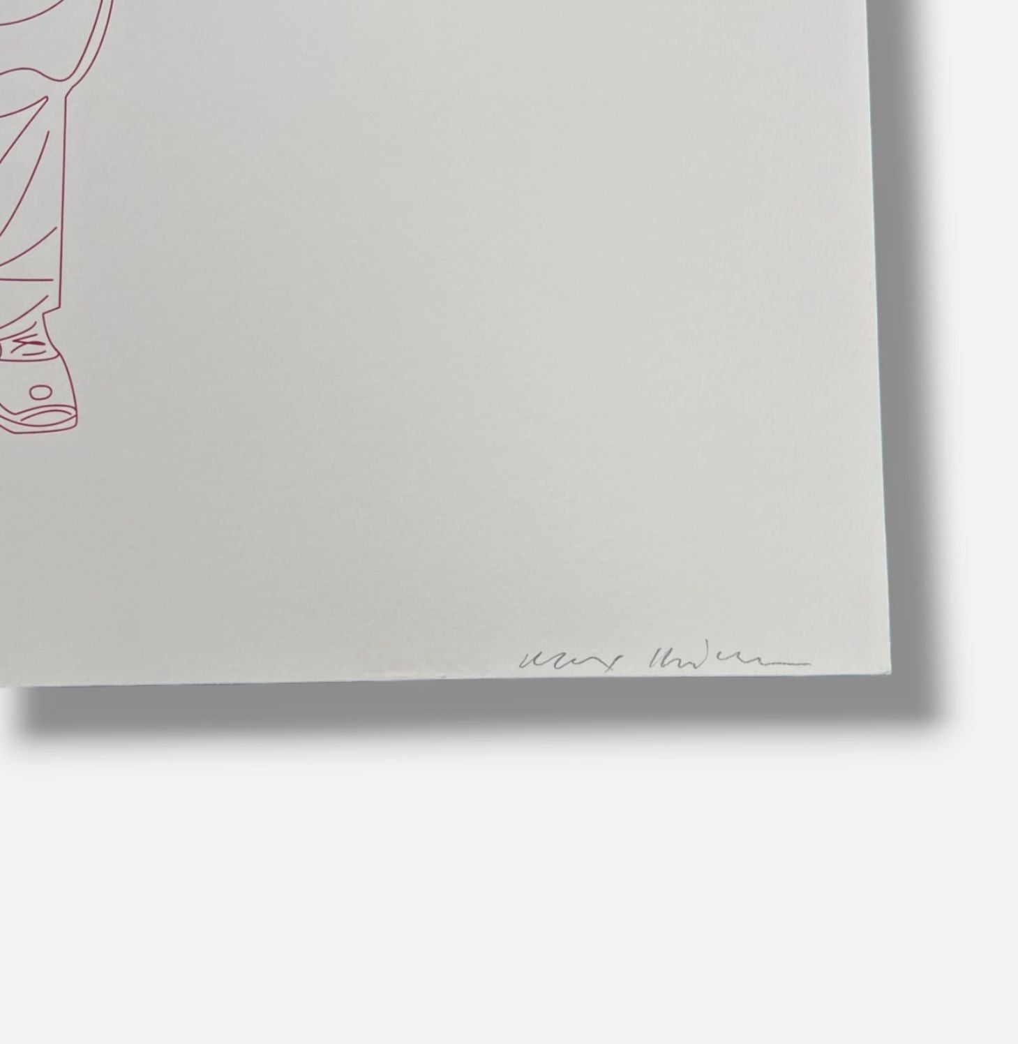 Alex Hanimann "All Has Not Been Said And Done III" 2006 Limited Signed Wall Art