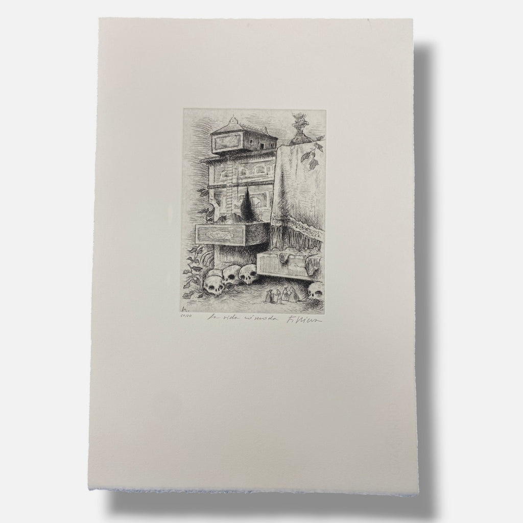 Francisco Nieva "Quimeras y Construcciones" 12-Piece Fine Art Print Set