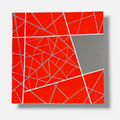 Natalia Cacchiarelli "Alteraciones 2003-03(roja)" Limited Signed Fine Wall Art