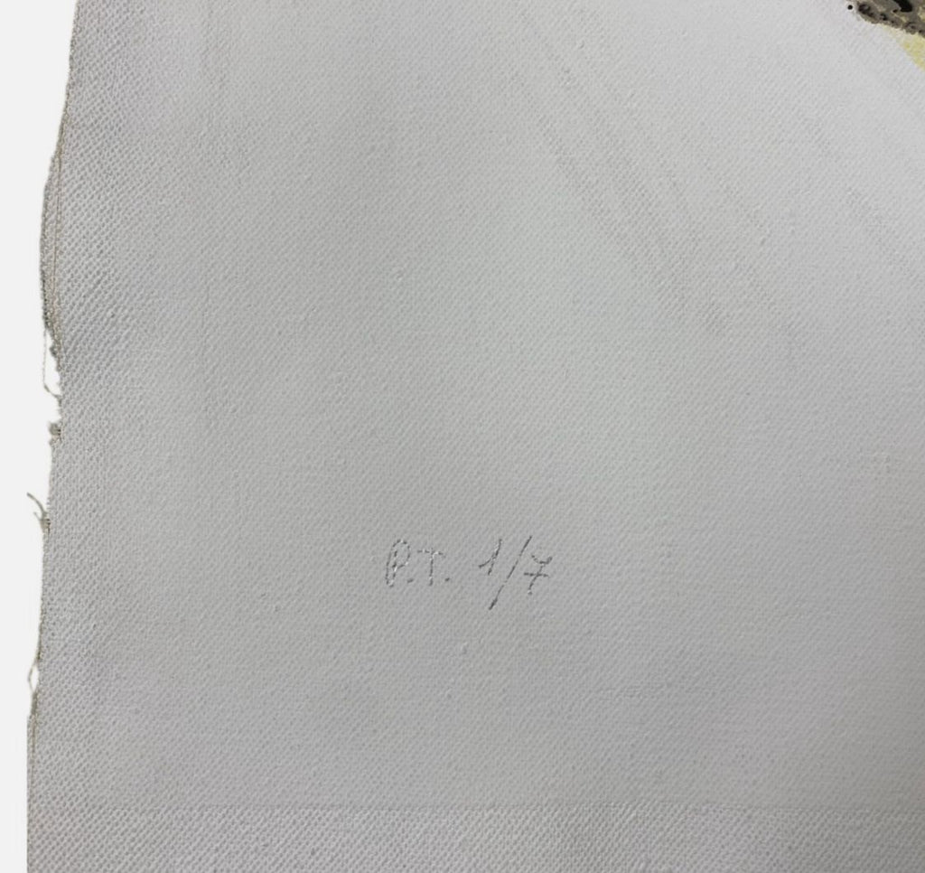 Luis Moro "Elemento Liquidio" 2003 P.T. Limited Signed Wall Art Print |100x73 cm
