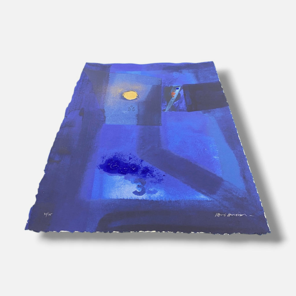 Paolo Laudisa "La Ali Nel Blu" Limited Signed Fine Wall Art Print | 100 x 70 cm