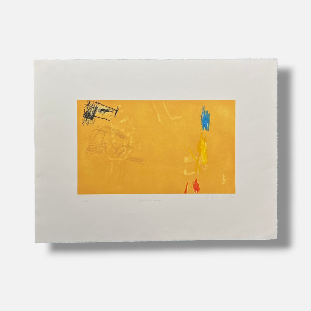 Joaquín Capa Eiriz "Ocher + Colors" /65 Limited Signed Fine Wall Art, 56Lx76W cm