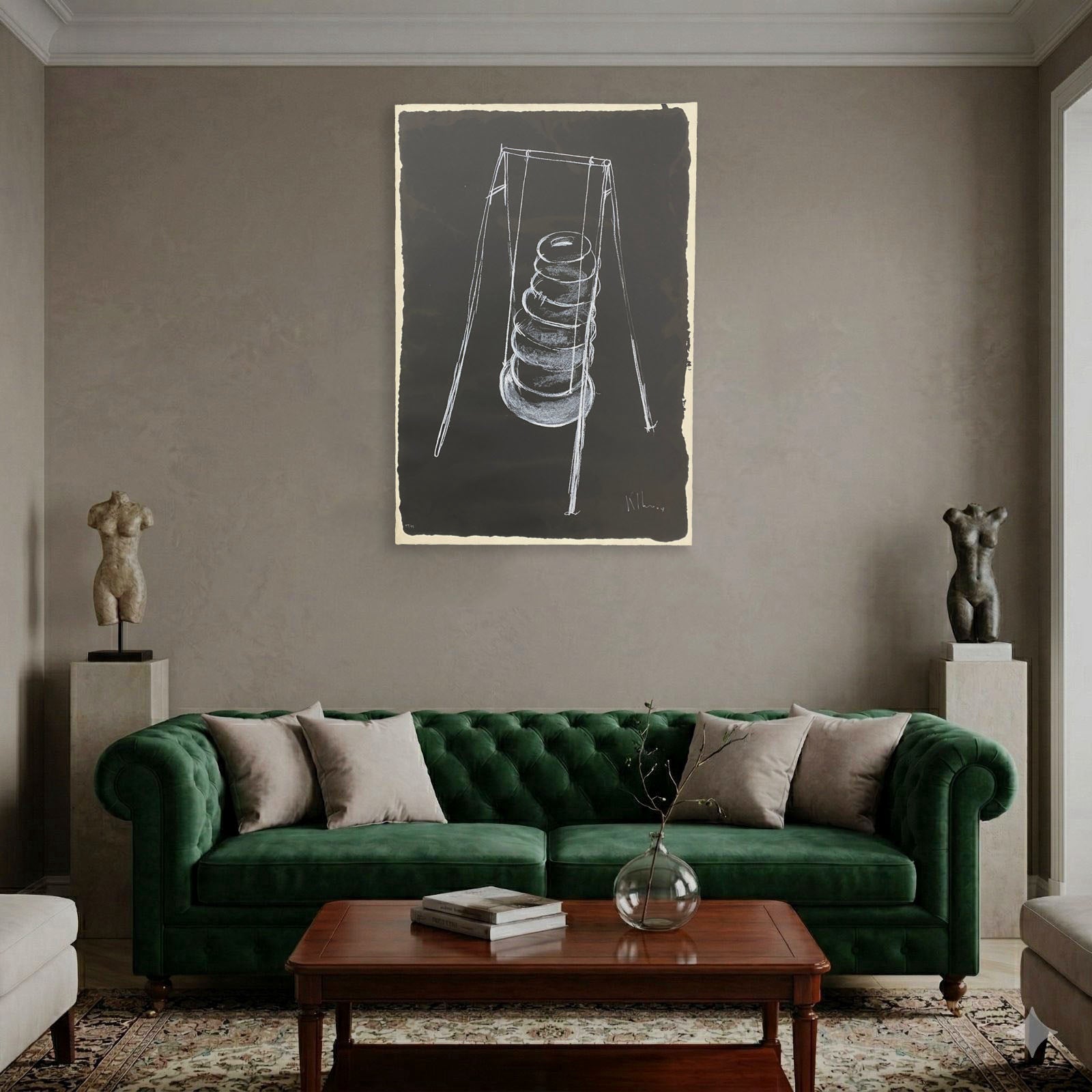 KCHO "Serie Ideas En Conficto II" 2005, Fine Wall Art Print | 112 x 76 cm