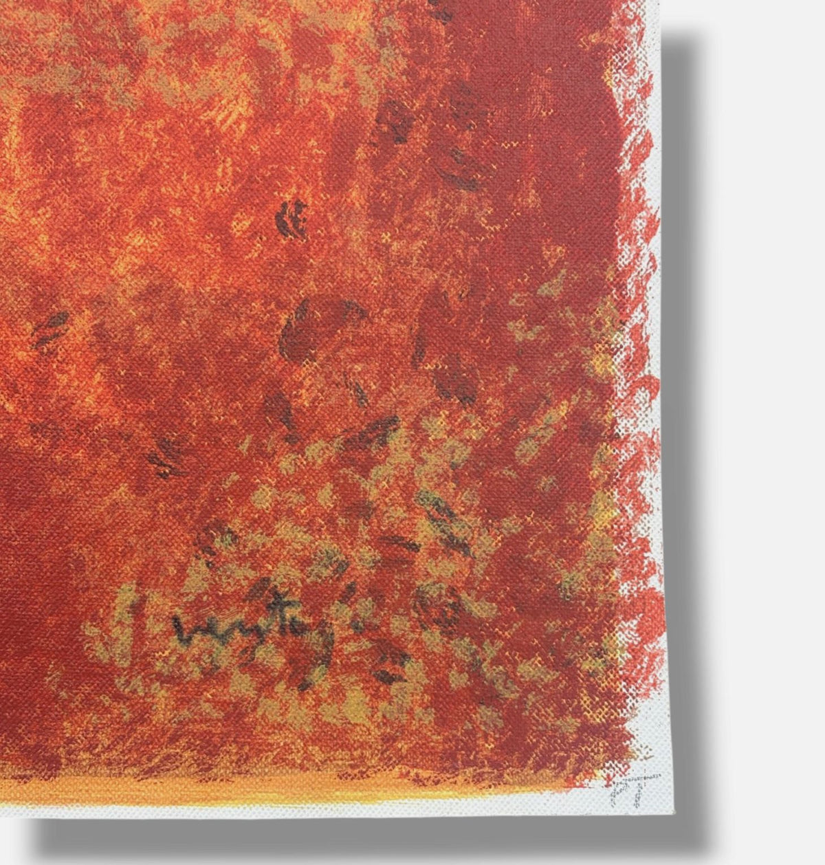 Jose Vento "Del Color I" 2001 /75 Limited Signed Unframed Fine Wall Art 54x73