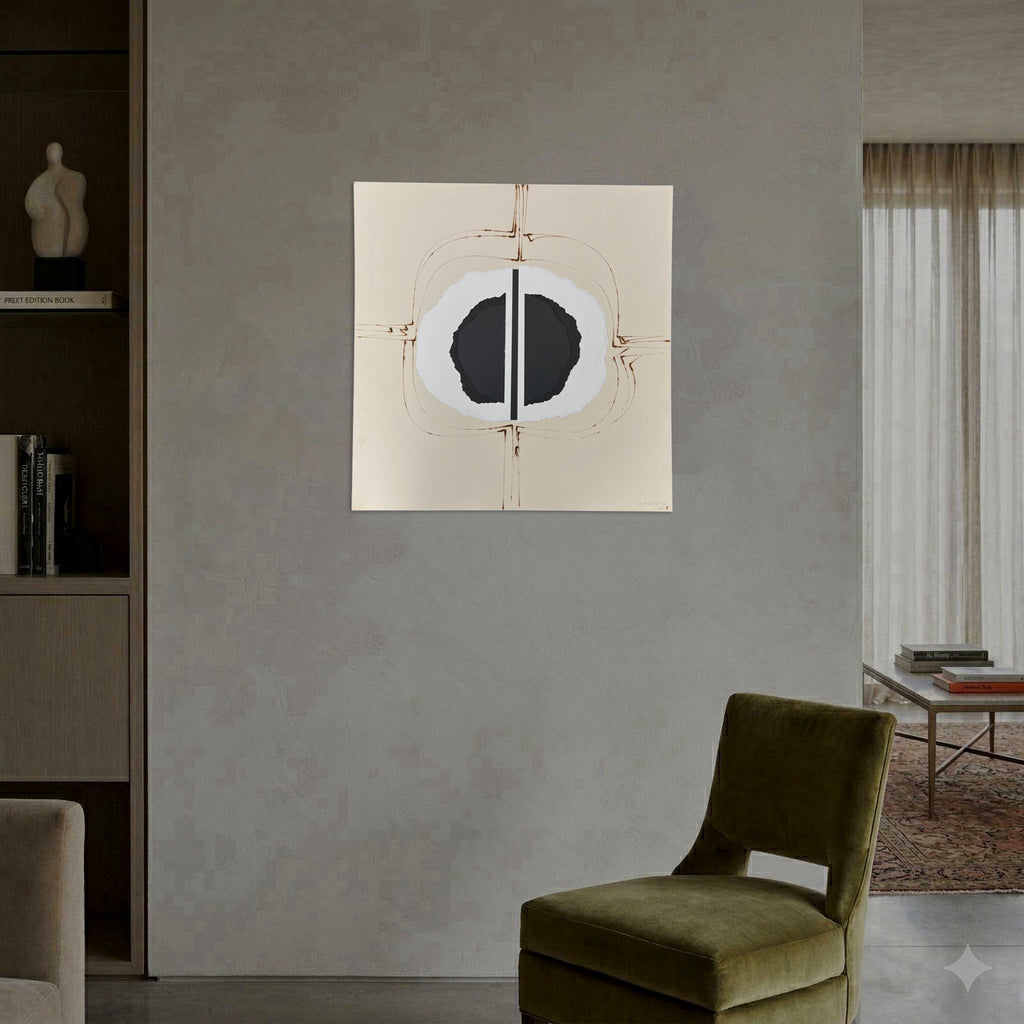 Amadeo Gabino Úbeda "Homemaje a Bach III" 2003, Fine Wall Art | 70 x 70 cm